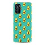 Kılıfland Reeder P13 Blue 2021 ile Uyumlu Telefon Kılıfı, Desenli Baskılı, Oynayan Avokadolar, Turkuaz