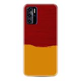 Kılıfland Reeder P13 Blue 2021 ile Uyumlu Telefon Kılıfı, Desenli Baskılı, Sarı Kırmızı, Silikon