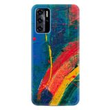 kilifland Reeder P13 Blue 2022 ile Uyumlu Kılıf Desenli Ipli Boyun Askılı Resimli Figür Ressam Sulu Boya 1600