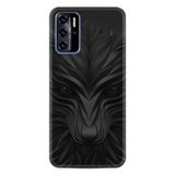 Kılıfland Reeder P13 Blue 2022 ile Uyumlu Telefon Kılıfı, Desenli Baskılı, Black Fox Figür, Siyah