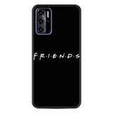 Kılıfland Reeder P13 Blue 2022 ile Uyumlu Telefon Kılıfı, Desenli Baskılı, Friends Figür, Silikon, Siyah