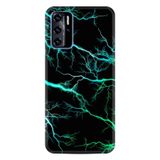 Kılıfland Reeder P13 Blue 2022 ile Uyumlu Telefon Kılıfı, Desenli Baskılı, Green Thunder, Silikon