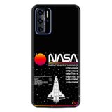 Kılıfland Reeder P13 Blue 2022 ile Uyumlu Telefon Kılıfı, Desenli Baskılı, NASA Figür, Siyah