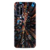 Kılıfland Reeder P13 Blue 2022 ile Uyumlu Telefon Kılıfı, Desenli Baskılı, Şehir Manzarası, Silikon