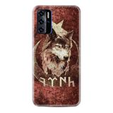 Kılıfland Reeder P13 Blue ile Uyumlu Desenli Baskılı Göktürk 3 Figürlü Telefon Kılıfı, Silikon, Bordo