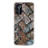 Kılıfland Reeder P13 Blue ile Uyumlu Telefon Kılıfı, Desenli Baskılı, Retro Stone, Mavi