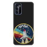 Kılıfland Reeder P13 Blue L 2022 ile Uyumlu Telefon Kılıfı, Desenli Baskılı, NASA Figür, Siyah