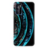 Kılıfland Reeder P13 Blue L 2022 ile Uyumlu Telefon Kılıfı, Desenli Baskılı, Planets Figür, Siyah