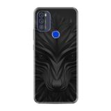 kilifland Reeder P13 Blue Max Pro 2021 ile Uyumlu Kılıf Desenli Silikon Boyun Askılı Black Fox 1325