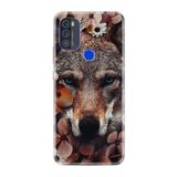 kilifland Reeder P13 Blue Max Pro 2021 ile Uyumlu Kılıf Desenli Silikon Boyun Askılı Flowers Fox 1310