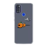 kilifland Reeder P13 Blue Max Pro 2021 ile Uyumlu Kılıf Desenli Silikon Boyun Askılı Orange Escape 1374