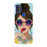 kilifland Reeder P13 Blue Max Pro 2021 ile Uyumlu Kılıf Desenli Silikon Boyun Askılı Sugar And Woman 1418