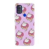 kilifland Reeder P13 Blue Max Pro 2021 ile Uyumlu Kılıf Desenli Silikon Boyun Askılı Unicorn Donut 1417