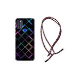 kilifland Reeder P13 Blue Max Pro 2021 ile Uyumlu Kılıf Rasta Ipli Boyun Askılı Desenli Life Silikon Şekiller 1681