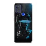 kilifland Reeder P13 Blue Max Pro 2021 ile Uyumlu Kılıf Silikon Desen Boyun Askılı Alone 1668