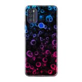 kilifland Reeder P13 Blue Max Pro 2021 ile Uyumlu Kılıf Silikon Desen Boyun Askılı Color Bubles 1697