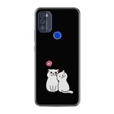 kilifland Reeder P13 Blue Max Pro 2021 ile Uyumlu Kılıf Silikon Desen Boyun Askılı Love Cats 1690