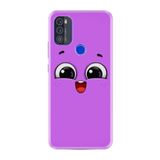 kilifland Reeder P13 Blue Max Pro 2021 ile Uyumlu Kılıf Silikon Desen Boyun Askılı Purple Sweety 1717