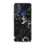 kilifland Reeder P13 Blue Max Pro 256gb ile Uyumlu Kılıf Desenli Silikon Boyun Askılı Black Hole Marble 1387
