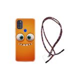 kilifland Reeder P13 Blue Max Pro 256gb ile Uyumlu Kılıf Rasta Ipli Boyun Askılı Desenli Life Silikon Dişlek 1615