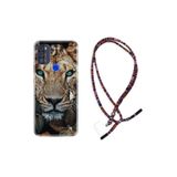 kilifland Reeder P13 Blue Max Pro 256gb ile Uyumlu Kılıf Rasta Ipli Boyun Askılı Desenli Life Silikon Flowers Leon 2 1342