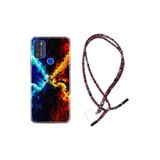 kilifland Reeder P13 Blue Max Pro 256gb ile Uyumlu Kılıf Rasta Ipli Boyun Askılı Desenli Life Silikon Red Blue Leon 1714
