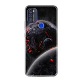 kilifland Reeder P13 Blue Max Pro 256gb ile Uyumlu Kılıf Resimli Desenli Silikon Boyun Askılı Dark World 1867