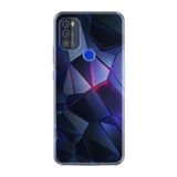 kilifland Reeder P13 Blue Max Pro 256gb ile Uyumlu Kılıf Resimli Desenli Silikon Boyun Askılı Üçgenler 2 1872