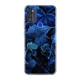 kilifland Reeder P13 Blue Max Pro 256gb ile Uyumlu Kılıf Silikon Desen Boyun Askılı Blue Foid 1628