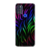 kilifland Reeder P13 Blue Max Pro 256gb ile Uyumlu Kılıf Silikon Desen Boyun Askılı Color Lines 1698