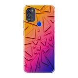 kilifland Reeder P13 Blue Max Pro 256gb ile Uyumlu Kılıf Silikon Desen Boyun Askılı Üçgenler 1635