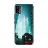 Kılıfland Reeder P13 Blue Max Pro Lite 2022 ile Uyumlu Kılıf, Desenli Baskılı, Night Cars, Silikon