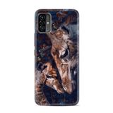 kilifland Reeder P13 Blue Max Pro Lite 2022 ile Uyumlu Kılıf Desenli Ipli Boyun Askılı Resimli Figür Flowers Giraffe 1338