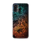 kilifland Reeder P13 Blue Max Pro Lite 2022 ile Uyumlu Kılıf Desenli Ipli Boyun Askılı Resimli Figür Işaretler Tuval 1716