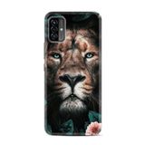 kilifland Reeder P13 Blue Max Pro Lite 2022 ile Uyumlu Kılıf Desenli Ipli Boyun Askılı Resimli Figür Leon Flowers 1307