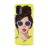 kilifland Reeder P13 Blue Max Pro Lite 2022 ile Uyumlu Kılıf Desenli Ipli Boyun Askılı Resimli Figür Lollipop Woman 1416