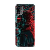 kilifland Reeder P13 Blue Max Pro Lite 2022 ile Uyumlu Kılıf Desenli Ipli Boyun Askılı Resimli Figür Mask Mand 1686