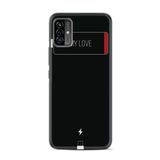 kilifland Reeder P13 Blue Max Pro Lite 2022 ile Uyumlu Kılıf Desenli Ipli Boyun Askılı Resimli Figür My Love 1402
