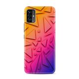 kilifland Reeder P13 Blue Max Pro Lite 2022 ile Uyumlu Kılıf Desenli Ipli Boyun Askılı Resimli Figür Üçgenler 1635