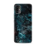 Kılıfland Reeder P13 Blue Max Pro Lite 2022 ile Uyumlu Kılıf, Silikon, Desenli Baskılı, Colorful Abstract, Mavi-Siyah