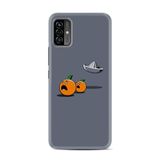 Kılıfland Reeder P13 Blue Max Pro Lite 2022 ile Uyumlu Silikon Kılıf, Desenli Baskılı, Orange Escape, Gri