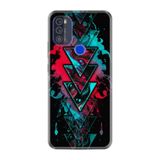 Kılıfland Reeder P13 Blue Max Pro Lite 2022 ile Uyumlu Telefon Kılıfı, Desenli Baskılı, Silikon, Siyah