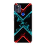 Kılıfland Reeder P13 Blue Max Pro Lite 2022 ile Uyumlu Telefon Kılıfı, Desenli Baskılı, Smoke, Silikon