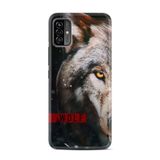 Kılıfland Reeder P13 Blue Max Pro Lite 2022 ile Uyumlu Telefon Kılıfı, Desenli Baskılı, Wolf Eyes Figür, Silikon