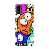 Kılıfland Reeder P13 Blue Max Pro Lite 2022 ile Uyumlu Telefon Kılıfı, Silikon, Desenli Baskılı, Sevimli Canavarlar, Renkli