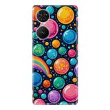 Kılıfland Reeder S19 Max Pro S Edge Kılıf, Boutique Baskılı, Renkli Balonlar Desenli