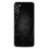 Kılıfland Reeder S19 Max Pro S ile Uyumlu Silikon Kılıf, Dikenli Tel Desen, Siyah
