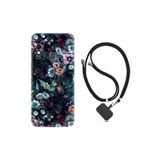 kilifland Reeder S23 Max Pro ile Uyumlu Kılıf Resimli Boyun Askılı İpli Desenli Silikon Great Flowers 1304