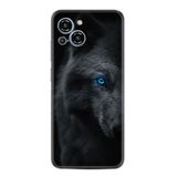 Kılıfland Reeder S23 Max Pro ile Uyumlu Kılıf, Silikon, Platinium Series, Dark Wolfs Desenli