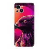 Kılıfland Reeder S23 Max Pro ile Uyumlu Silikon Kılıf, Desen Özel Seri Red Eagle, Renkli